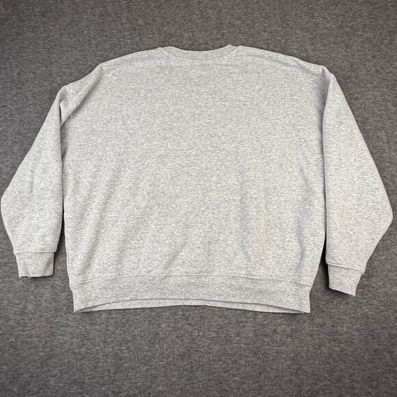 Grayson Threads Womens Gingham Heart Sweater Grey Pullover XL Valentine Holiday - Picture 4 of 11